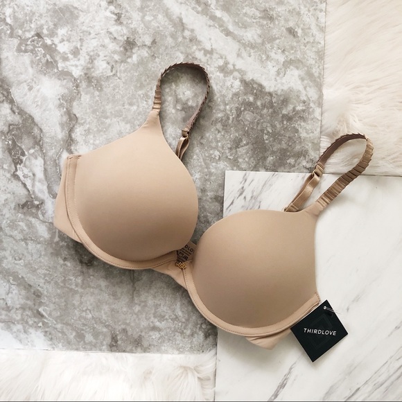 Different Sizes Taupe ThirdLove 24//7 Memory Foam Push-Up Bra
